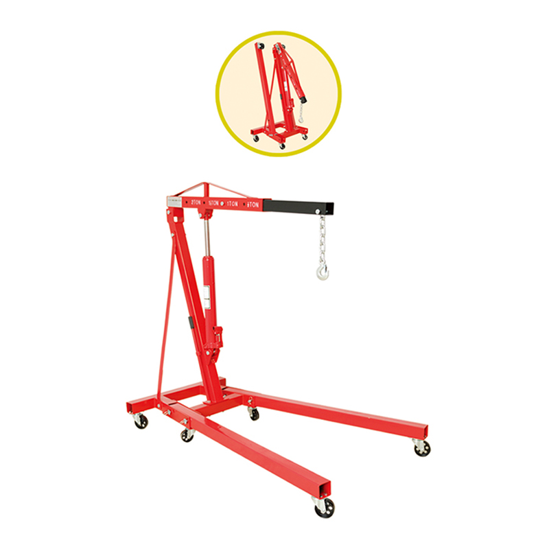 High Quality Famous Trolley Jack Manufacturers –1,2,3ton hydraulic car shop crane – Shuntian detail pictures